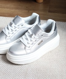 kitson（キットソン）の「KITSON キットソン 厚底 ウェッジソール 軽量 レースアップ ローカットスニーカー（スニーカー）」