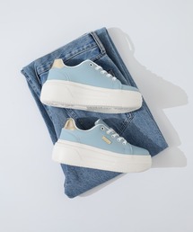 kitson（キットソン）の「KITSON キットソン 厚底 ウェッジソール 軽量 レースアップ ローカットスニーカー（スニーカー）」