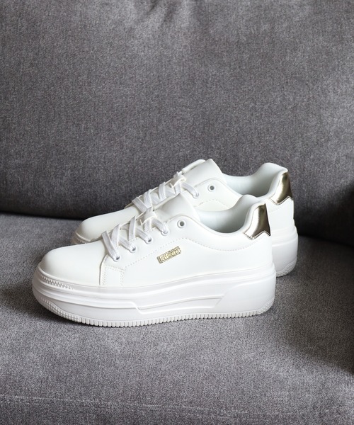 kitson（キットソン）の「kitson ボリュームソールスニーカー（スニーカー・レディース・ホワイト/ブラック/ブルー/ホワイト系その他/シルバー・S/M/L/LL）」の6枚目の写真