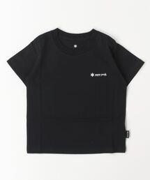 Snow Peak(Xm[s[N)Kids Snow Peak Logo T-Shirt LbY q TVc(̑gbvX)