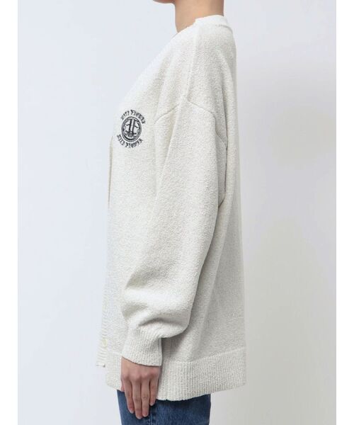 EVRIS（エヴリス）の「ワンポイントニットカーディガン（カーディガン/ボレロ・レディース・イエロー/ホワイト/ブルー・FREE）」の11枚目の写真