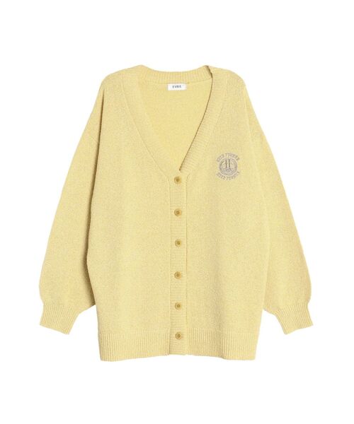 EVRIS（エヴリス）の「ワンポイントニットカーディガン（カーディガン/ボレロ・レディース・イエロー/ホワイト/ブルー・FREE）」の21枚目の写真