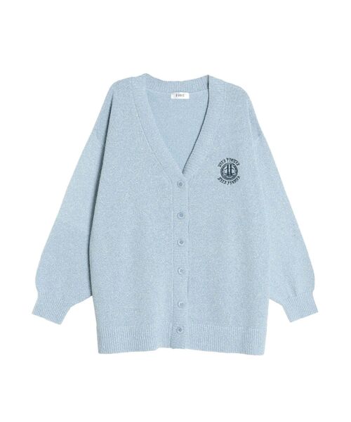 EVRIS（エヴリス）の「ワンポイントニットカーディガン（カーディガン/ボレロ・レディース・イエロー/ホワイト/ブルー・FREE）」の22枚目の写真