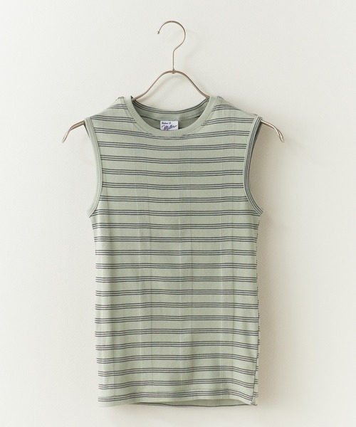 MILLER（ミラー）の「R.P.miller/ミラー Panel ribed tank top タンクトップ 2026新作　再入荷（タンクトップ・レディース・ホワイト/イエロー/ミント/ブラック/グレー・FREE）」の17枚目の写真
