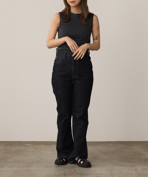 MILLER（ミラー）の「R.P.miller/ミラー Panel ribed tank top タンクトップ 2026新作　再入荷（タンクトップ・レディース・ホワイト/イエロー/ミント/ブラック/グレー・FREE）」の15枚目の写真