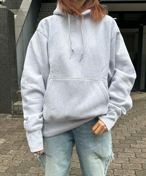 CAMBER（キャンバー）の「CAMBER / Cross-Knit PULLOVER HOODED / CAM232（パーカー・メンズ・ブラック/グレー・X-LARGE/MEDIUM/LARGE）」の2枚目の写真