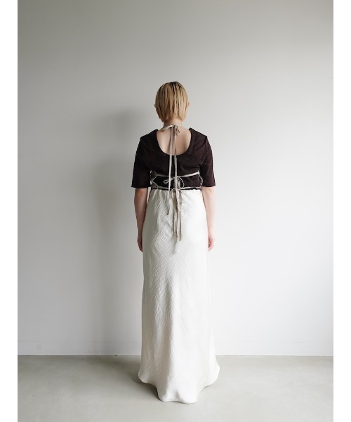 sahara tシャツ Guipure Lace Bustier/ギピュールレースビスチェ