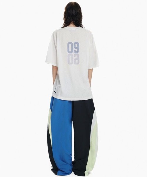 MASONPRINCE（メイソンプリンス）の「ルーズフィット サイドライン トラックパンツ XXK4318【MASONPRINCE】（その他パンツ・メンズ・レッド/ブルー・L/M/S）」の11枚目の写真