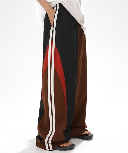 MASONPRINCE（メイソンプリンス）の「ルーズフィット サイドライン トラックパンツ XXK4318【MASONPRINCE】（その他パンツ・メンズ・レッド/ブルー・L/M/S）」の17枚目の写真