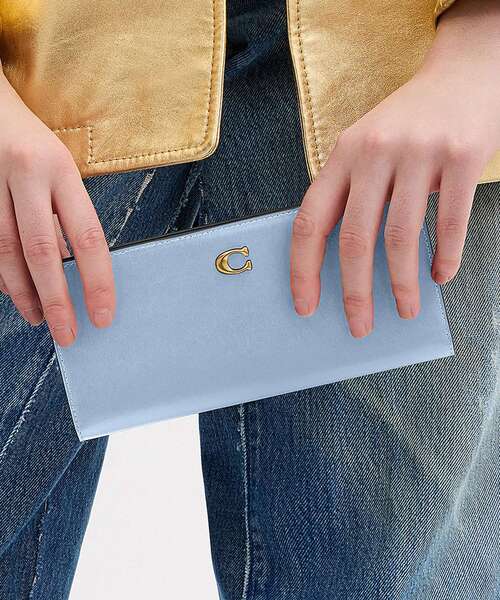 COACH/コーチ エッセンシャル スキニー ウォレット BLUE エッセンシャル スキニー ウォレット（財布）｜COACH（コーチ