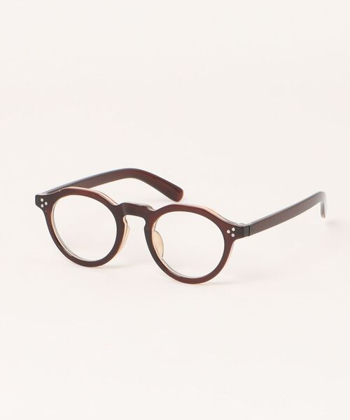 Revo.（レボ）の「CROWNPUNT FLAT LENS GLASSES / クラウンパント フラットレンズ メガネ クリアレンズ 伊達メガネ UVカット（メガネ・メンズ・ブラック/ブラウン・FREE）」の8枚目の写真