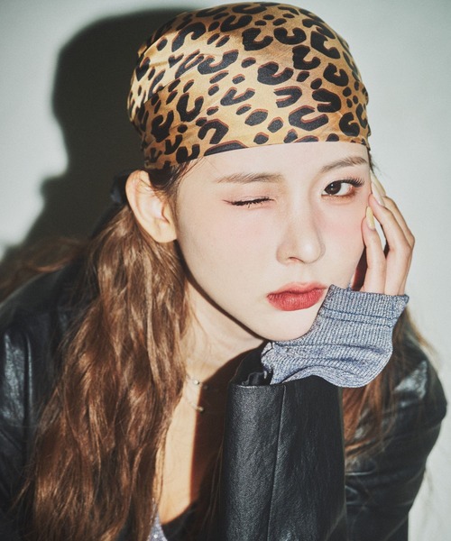 PAGEBOY（ページボーイ）の「アソートスカーフ（バンダナ/スカーフ・レディース・ホワイト系その他/ブラウン系その他・FREE）」の2枚目の写真