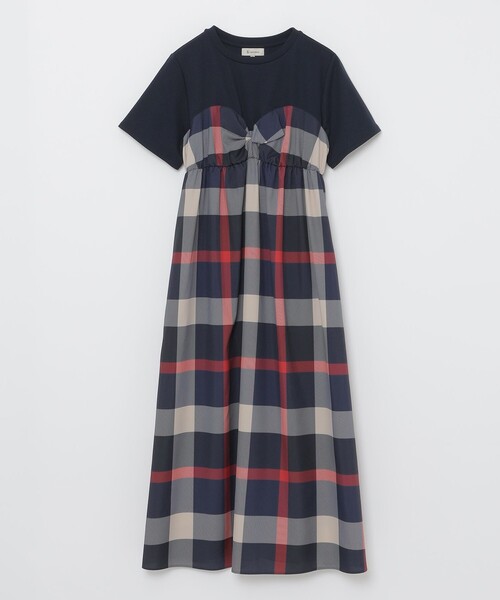 CB クレストブリッジ　　ブルーレーベル　ワンピース 楽天市場】【SALE／20%OFF】クレストブリッジチェックスリーブ