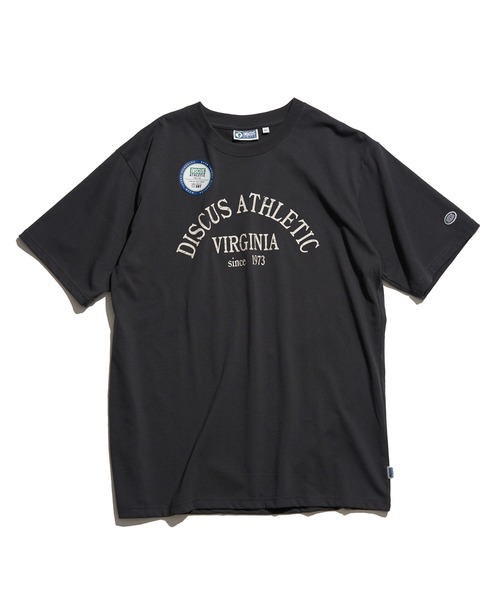 DISCUS ATHLETIC(ディスカス アスレチック)の「DISCUS ATHLETIC カレッジプリントTシャツ(Tシャツ/カットソー・メンズ・グレー/ブラック/サックスブルー/ホワイト・M/L/LL)」の3枚目の写真