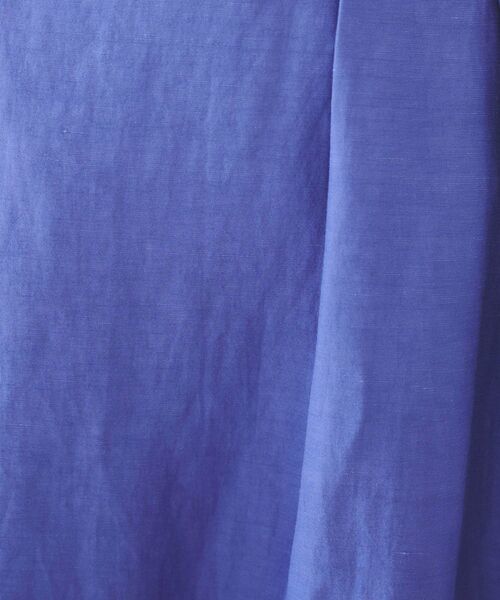 UNTITLED（アンタイトル）の「【セットアップ可能/手洗い可】リネン混フレアスカート（スカート・レディース・ブラウン系その他/ライトベージュ/ライトオレンジ系/チャコールグレー/ブルー/パープル系4・00/01/02/03/04/42/44/46/48/50）」の10枚目の写真