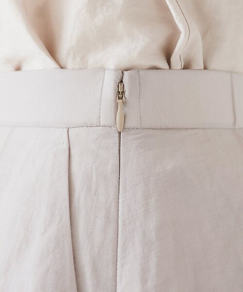 UNTITLED（アンタイトル）の「【セットアップ可能/手洗い可】リネン混フレアスカート（スカート・レディース・ブラウン系その他/ライトベージュ/ライトオレンジ系/チャコールグレー/ブルー/パープル系4・00/01/02/03/04/42/44/46/48/50）」の17枚目の写真