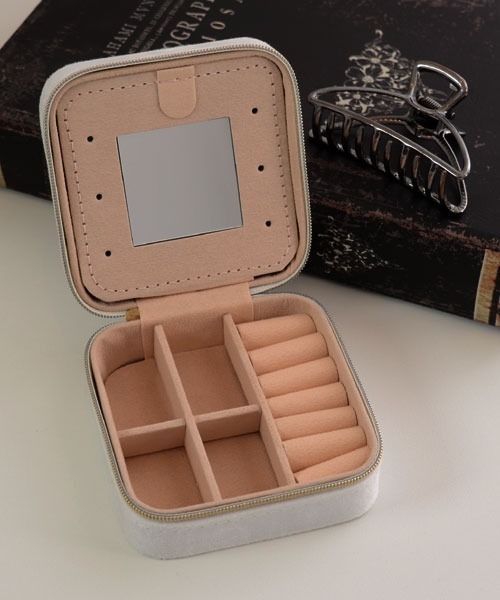 セール】【resonance】ベロア アクセサリーケース/ジュエリー