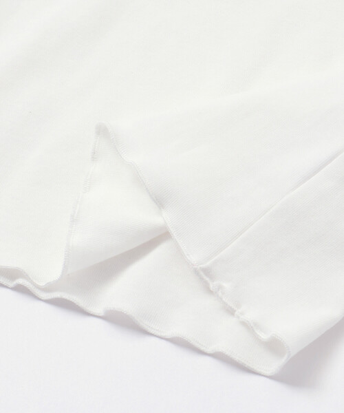 Noeil aime BeBe(ノイユエイムベベ)の「チュールキャミソール重ね着フライス半袖Tシャツセット(90~130cm)(Tシャツ/カットソー・キッズ・ホワイト・120cm/100cm/110cm/130cm)」の14枚目の写真