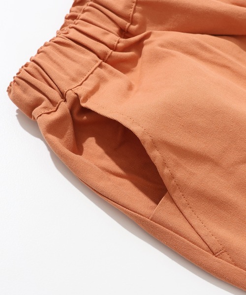 KRIFF MAYER Kid's Collection（クリフメイヤーキッズコレクション）の「涼綿ドビーメッシュパンツ（その他パンツ・キッズ・オレンジ/ナチュラル/サックスブルー/オリーブ・170/160/150/140/130/120）」の14枚目の写真