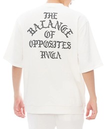 RVCA メンズ IRON ON FT SS トレーナー 【2025年春夏モデル】/ルーカセットアップ対応バックプリント半袖スウェットカットソー