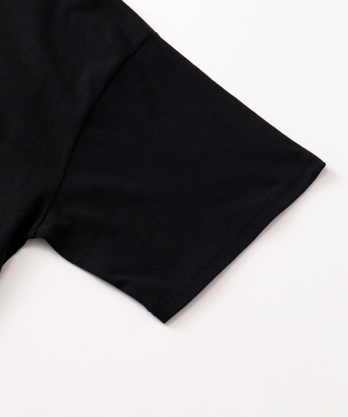 BEVERLY HILLS POLO CLUB(ビバリーヒルズポロクラブ)の「【Beverly Hills Polo Club/ビバリーヒルズポロクラブ】 ワンポイントロゴ刺繍ハーフスリーブTシャツ(Tシャツ/カットソー・メンズ・ホワイト×ネイビー/ネイビー/スミクロ/ホワイト/ブラック/ブラック×ホワイト・LL/M/L)」の18枚目の写真