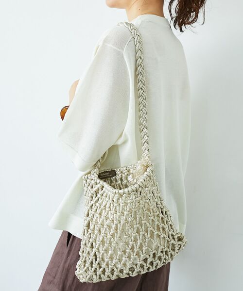 le.coeur blanc（ルクールブラン）の「Bagmati メタリックショルダー（ショルダーバッグ・レディース・シルバー/ゴールド・FREE）」の21枚目の写真