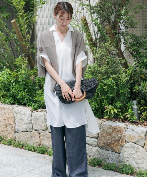 URBAN RESEARCH ITEMS / アーバンリサーチ アイテムズ スキッパーチュニック URBAN RESEARCH ITEMS｜スキッパーチュニック | Rakuten Fashion