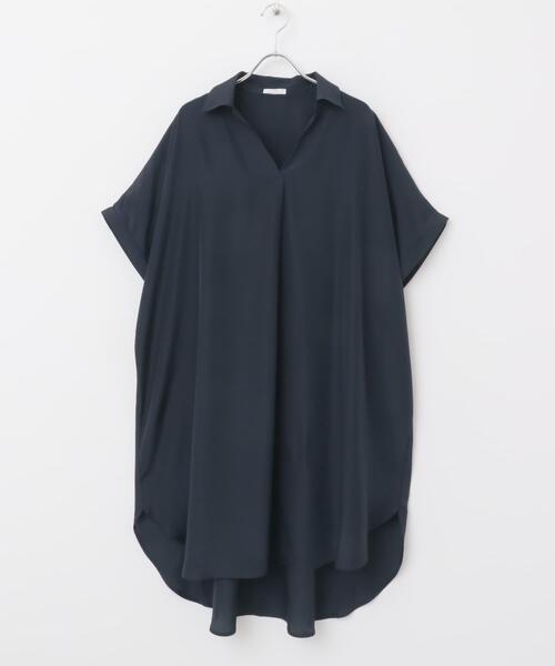 ITEMS URBANRESEARCH(アイテムズ アーバンリサーチ)の「スキッパーフレンチチュニック(チュニック・レディース・ミント/ネイビー/カーキ/ホワイト・FREE)」の11枚目の写真