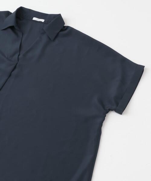 ITEMS URBANRESEARCH(アイテムズ アーバンリサーチ)の「スキッパーフレンチチュニック(チュニック・レディース・ミント/ネイビー/カーキ/ホワイト・FREE)」の12枚目の写真