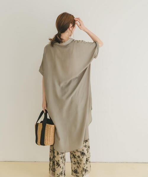 ITEMS URBANRESEARCH(アイテムズ アーバンリサーチ)の「スキッパーフレンチチュニック(チュニック・レディース・ミント/ネイビー/カーキ/ホワイト・FREE)」の20枚目の写真