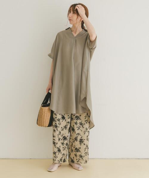 ITEMS URBANRESEARCH(アイテムズ アーバンリサーチ)の「スキッパーフレンチチュニック(チュニック・レディース・ミント/ネイビー/カーキ/ホワイト・FREE)」の22枚目の写真