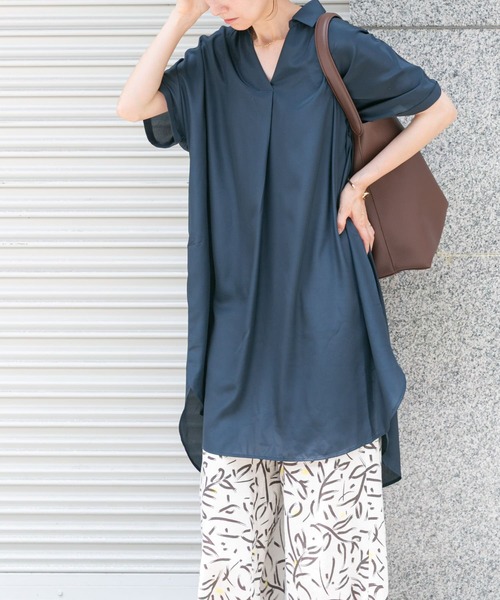 URBAN RESEARCH ITEMS / アーバンリサーチ アイテムズ スキッパーチュニック URBAN RESEARCH ITEMS｜スキッパーチュニック | Rakuten Fashion