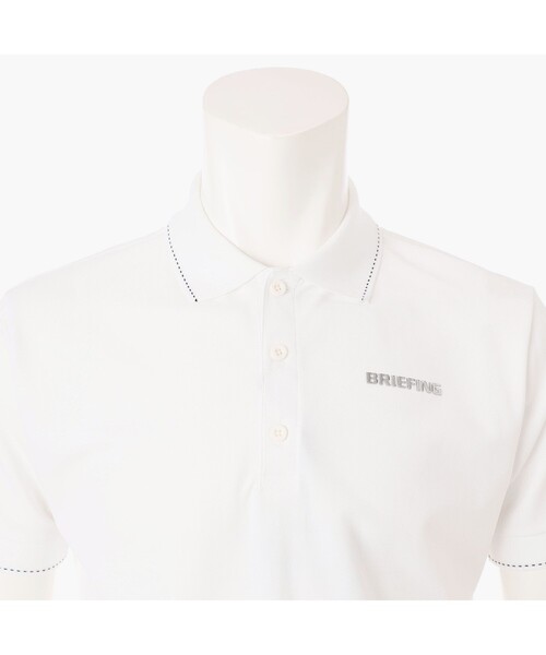BRIEFING（ブリーフィング）の「MEN’S BASIC POLO（ポロシャツ・メンズ・ブラック/ネイビー/ホワイト・M/L）」の7枚目の写真