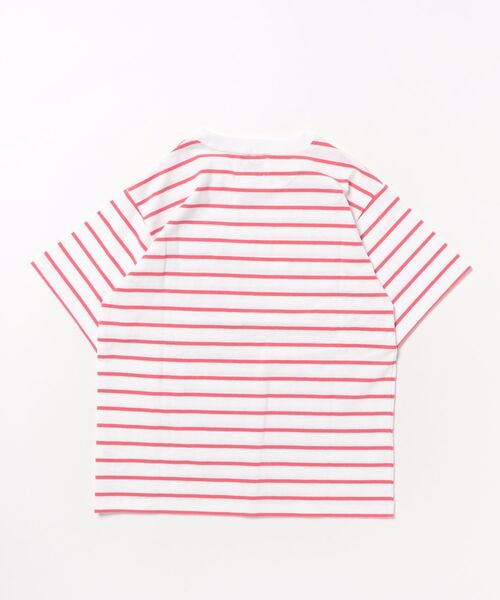 Lee（リー）の「Lee/リー【110-150cm】【親子コーデ】キッズ デニムポケットTシャツ（Tシャツ/カットソー・キッズ・ネイビー/レッド/ホワイト/ホワイト系その他・110/130/140/120/150）」の5枚目の写真