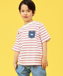 Lee | Lee/リー【110-150cm】【親子コーデ】キッズ デニムポケットTシャツ(Tシャツ/カットソー)