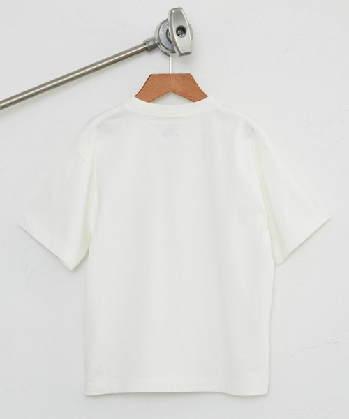 Lee（リー）の「Lee/リー【110-150cm】【親子コーデ】キッズ デニムポケットTシャツ（Tシャツ/カットソー・キッズ・ネイビー/レッド/ホワイト/ホワイト系その他・110/130/140/120/150）」の9枚目の写真