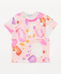 hakka kids（ハッカキッズ）の「バブルプリントTシャツ（Tシャツ/カットソー）」