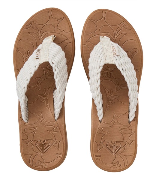 ROXY（ロキシー）の「CAILLAY JP/ロキシートングサンダル（サンダル・レディース・マルチ/ホワイト・SMALL/MEDIUM）」の9枚目の写真