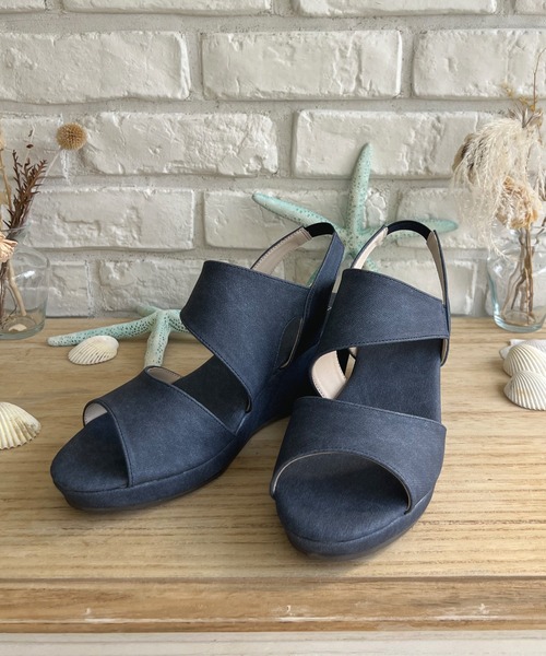 LUGG NAGG(ラグナグ)の「【軽量】ダブルベルトアシンメトリーサンダル(サンダル・レディース・イエロー/ブルー/シルバー/ブラック・M/S/LL/L)」の13枚目の写真