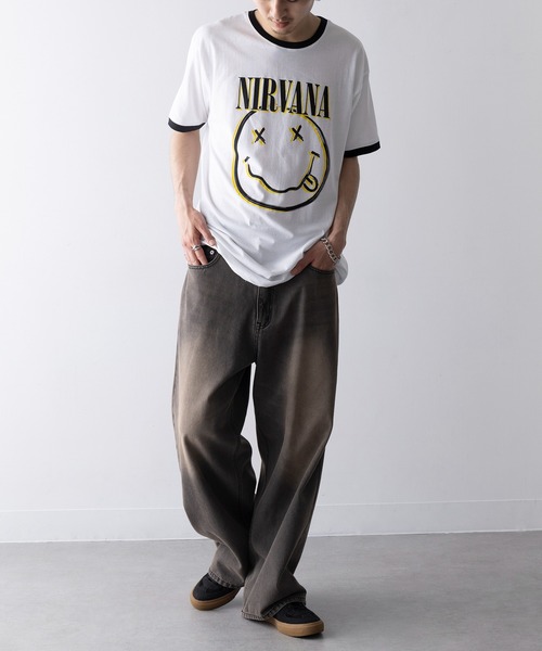 ROCK-OFF(ロックオフ)の「【ROCK-OFF】NIRVANA / RED HOT CHILI PEPPERS / OASIS / THE BEATLES vintage band Tee(Tシャツ/カットソー・メンズ・グレー/ホワイト系その他2/ブラック系その他2/ホワイト/ブラック系その他4・XL/L)」の8枚目の写真