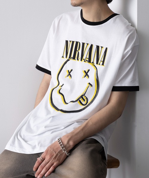 ROCK-OFF(ロックオフ)の「【ROCK-OFF】NIRVANA / RED HOT CHILI PEPPERS / OASIS / THE BEATLES vintage band Tee(Tシャツ/カットソー・メンズ・グレー/ホワイト系その他2/ブラック系その他2/ホワイト/ブラック系その他4・XL/L)」の7枚目の写真