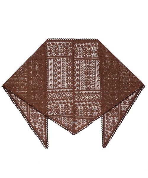 OVERRIDE(オーバーライド)の「OVERRIDE SUMMER LACE SCARF SG / オーバーライド(ヘアバンド・レディース・ライトグリーン/ブラウン/ブラック・FREE)」の8枚目の写真