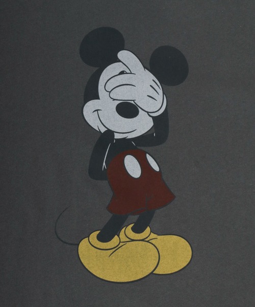 Disney(ディズニー)の「Disney/ディズニー ミッキー オーバーサイズ ピグメント風 ヴィンテージプリント 半袖Tシャツ レディース メンズ(Tシャツ/カットソー・レディース・ブラック系その他4/ブラック系その他/ブラック系その他3/ブラック系その他5/ブラック系その他2・M/L/LL)」の15枚目の写真