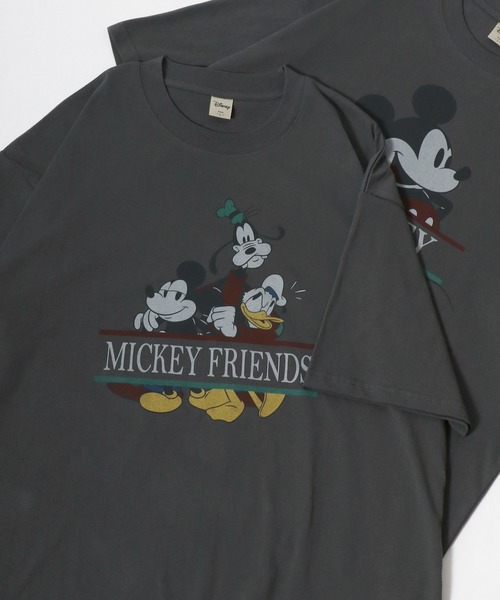 Disney(ディズニー)の「Disney/ディズニー ミッキー オーバーサイズ ピグメント風 ヴィンテージプリント 半袖Tシャツ レディース メンズ(Tシャツ/カットソー・レディース・ブラック系その他4/ブラック系その他/ブラック系その他3/ブラック系その他5/ブラック系その他2・M/L/LL)」の20枚目の写真