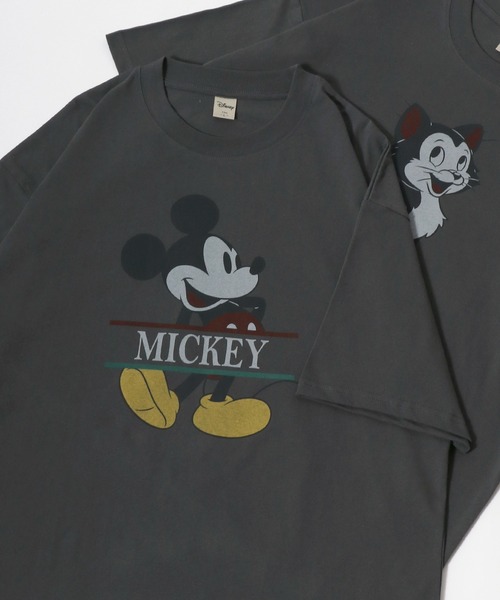 Disney(ディズニー)の「Disney/ディズニー ミッキー オーバーサイズ ピグメント風 ヴィンテージプリント 半袖Tシャツ レディース メンズ(Tシャツ/カットソー・レディース・ブラック系その他4/ブラック系その他/ブラック系その他3/ブラック系その他5/ブラック系その他2・M/L/LL)」の21枚目の写真