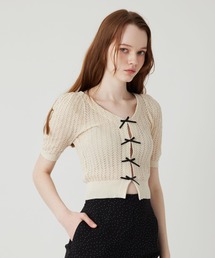 DEICY | ミニリボンカーディガン(カーディガン/ボレロ)