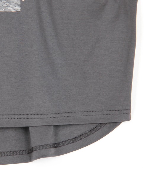 NICOLE white（ニコルホワイト）の「フォトプリントTEE（Tシャツ/カットソー・レディース・グレー/ブラック/オフホワイト・FREE）」の19枚目の写真