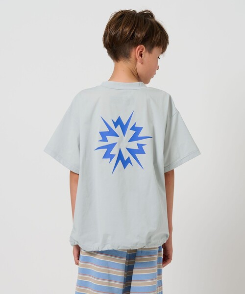 MARMOT(マーモット)の「【別注】<Marmot>Tシャツ / キッズ 140cm-150cm(Tシャツ/カットソー・キッズ・ライトグレー/ダークグレー/ライム・140cm/150cm)」の7枚目の写真