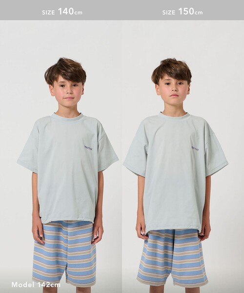 MARMOT(マーモット)の「【別注】<Marmot>Tシャツ / キッズ 140cm-150cm(Tシャツ/カットソー・キッズ・ライトグレー/ダークグレー/ライム・140cm/150cm)」の12枚目の写真