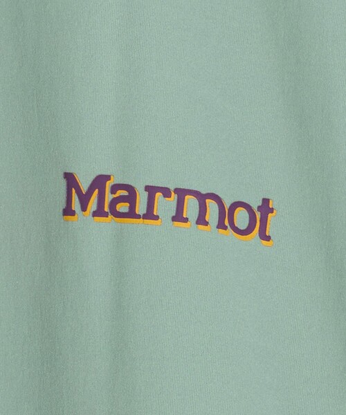 MARMOT(マーモット)の「【別注】<Marmot>Tシャツ / キッズ 140cm-150cm(Tシャツ/カットソー・キッズ・ライトグレー/ダークグレー/ライム・140cm/150cm)」の18枚目の写真